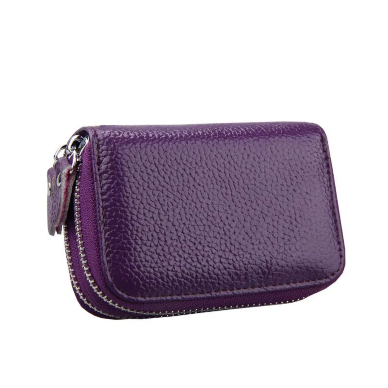 Large-sized anti-magnetic accordion card holder, RFID-blocking money pouch, anti-magnetic card case - Image 5