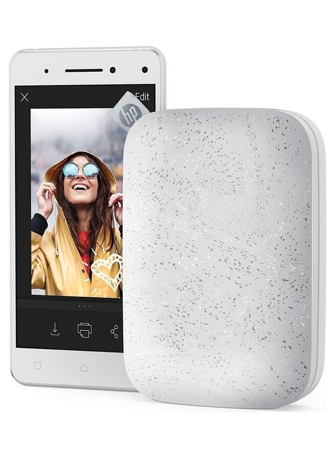 HP Sprocket Portable Instant Photo Printer Luna Pearl - Image 2