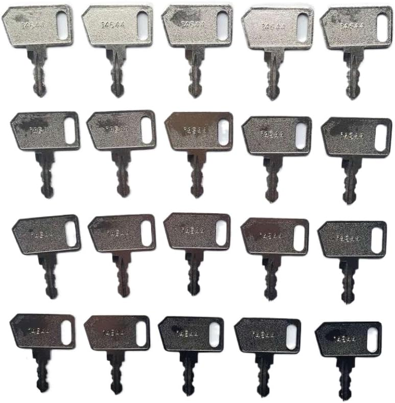 20 PCS 14644 Replacement Ignition Key Compatible with Using Neiman Merit 14644 Key System