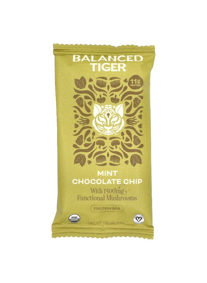 Balanced Tiger Balanced Tiger, Protein Bar, Mint Chocolate Chip, 12 Bars, 1.55 oz (44 g) Each - Image 3