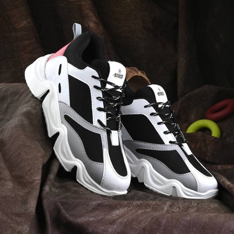 Amico Sports Running Shoes For Men Outdoors For Men Multicolor, 9 UK - Image 2