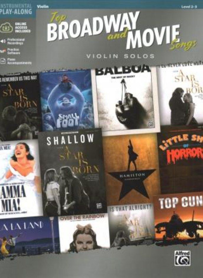 TOP BROADWAY & MOVIE SONGS 