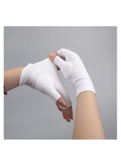 Y&D Gel Nail Gloves, 1 Pair Anti UV Glove Short Gloves and Sunblock Protection Shield Workout for Summer Outdoor  - Image 4