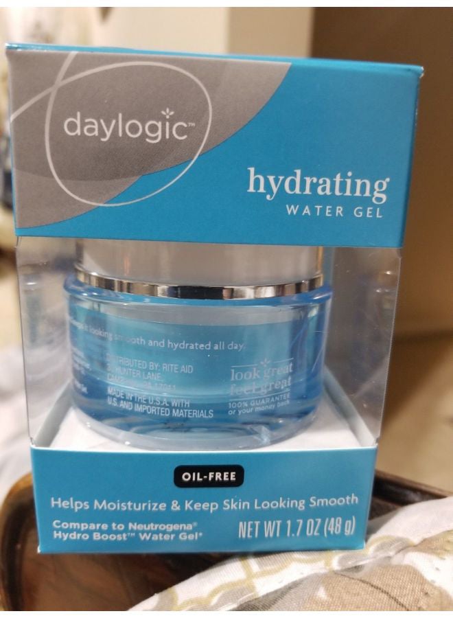 Neutrogena Pack Of 2 Hydro Boost Water Gel With Hyaluronic Acid Blue 1.7 ozounce - Image 3