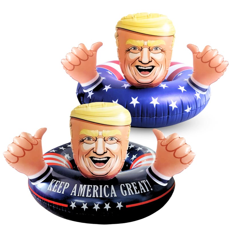 NINOSTAR Inflatable Pool Float American Pool Float for Summer Pool Party - Image 2