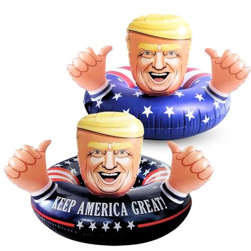 NINOSTAR Inflatable Pool Float American Pool Float for Summer Pool Party - Image 1