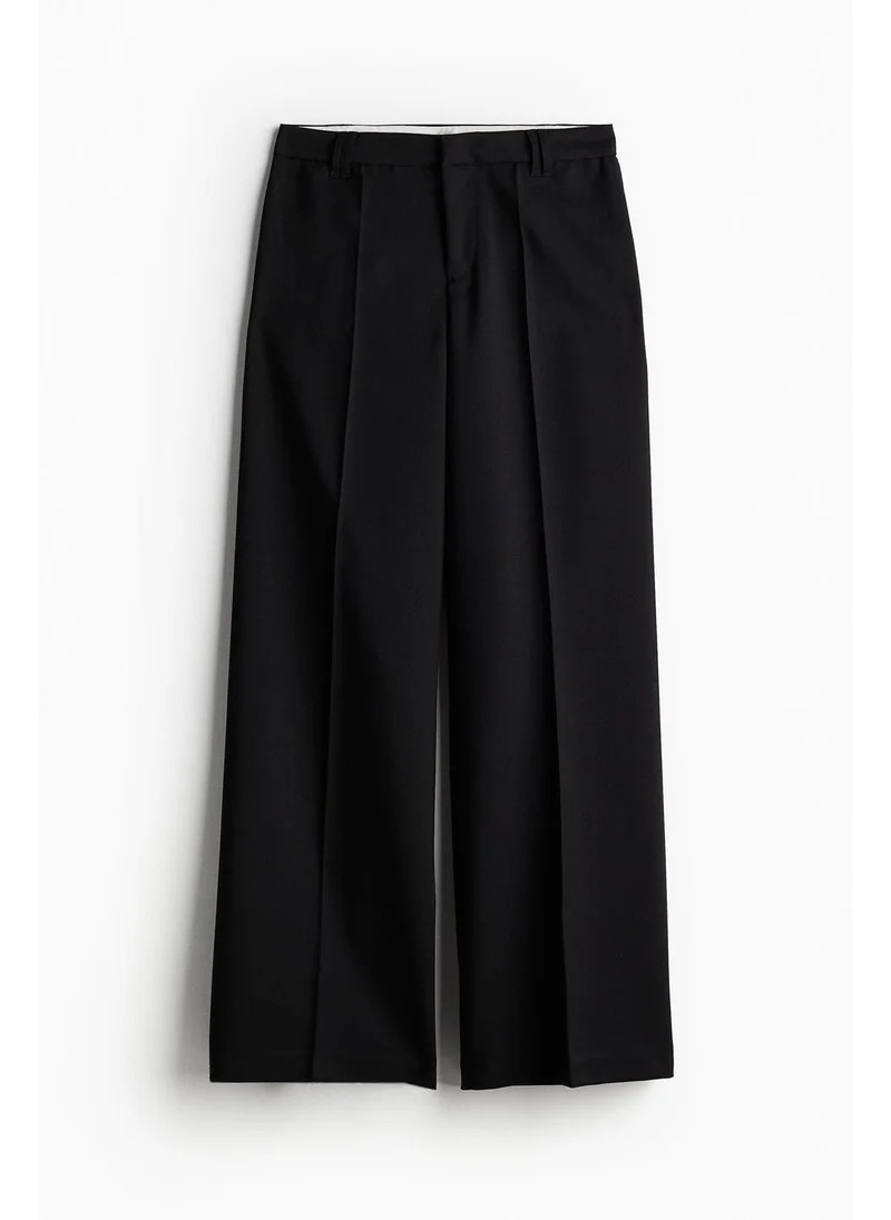 H&M Wide tailored trousers