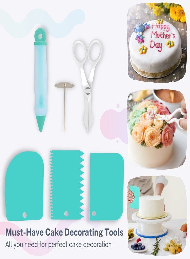 Cakebe Cake Decorating Tools 115-Piece Piping Bags&Tips Set Cake Decorating Kit with 42 Piping Tips Cake Decorating Supplies with Frosting Tips&Bags Cupcake Decorating Kit Cookie Decorating Supplies - Image 5