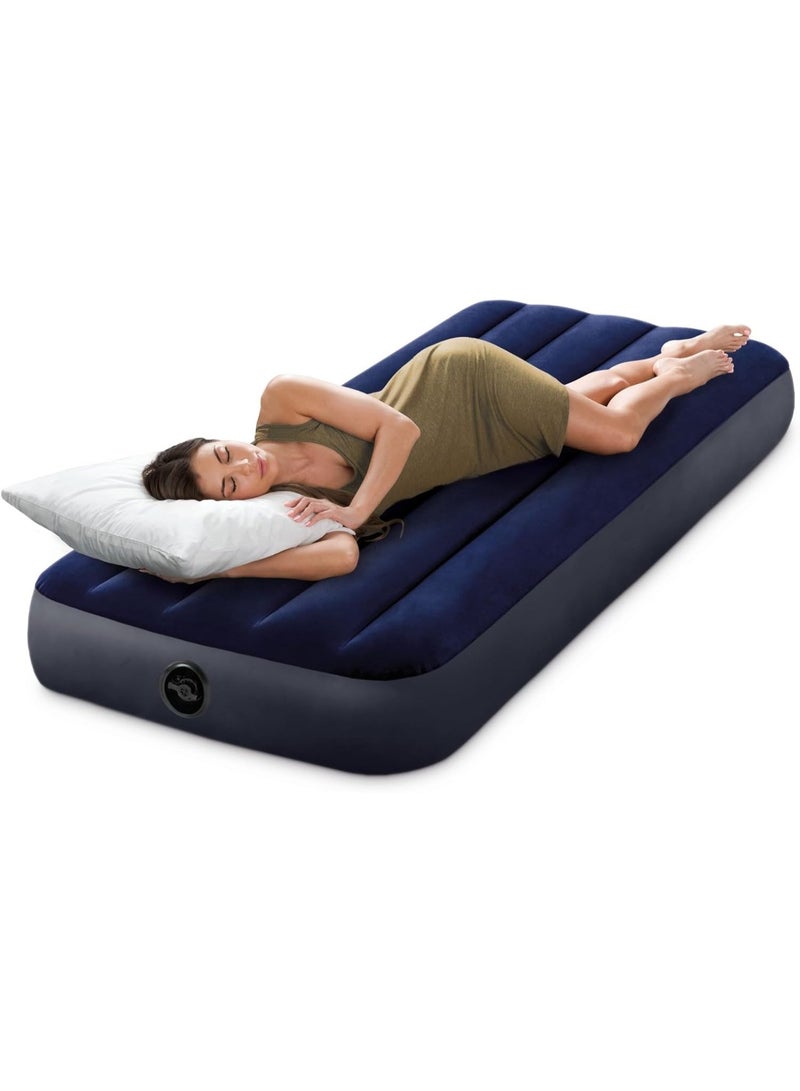 انتكس سرير هوائي كلاسيكي قياسي من Intex 64756 Dura-Beam، 76 × 191 × 25 سم - Image 5