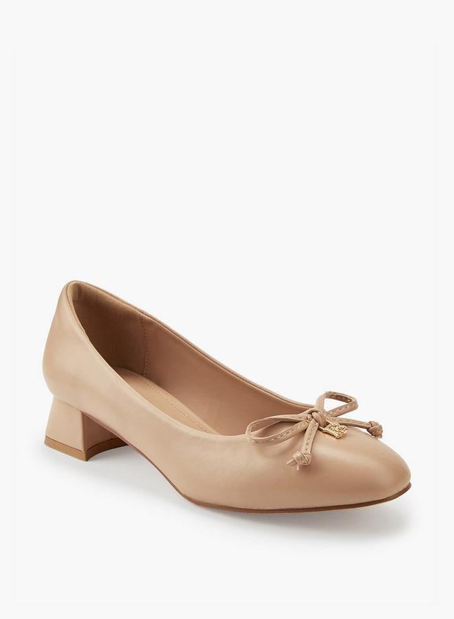 Flora Bella By Shoexpress Women's Block Heel Slip-On Shoes - Image 1