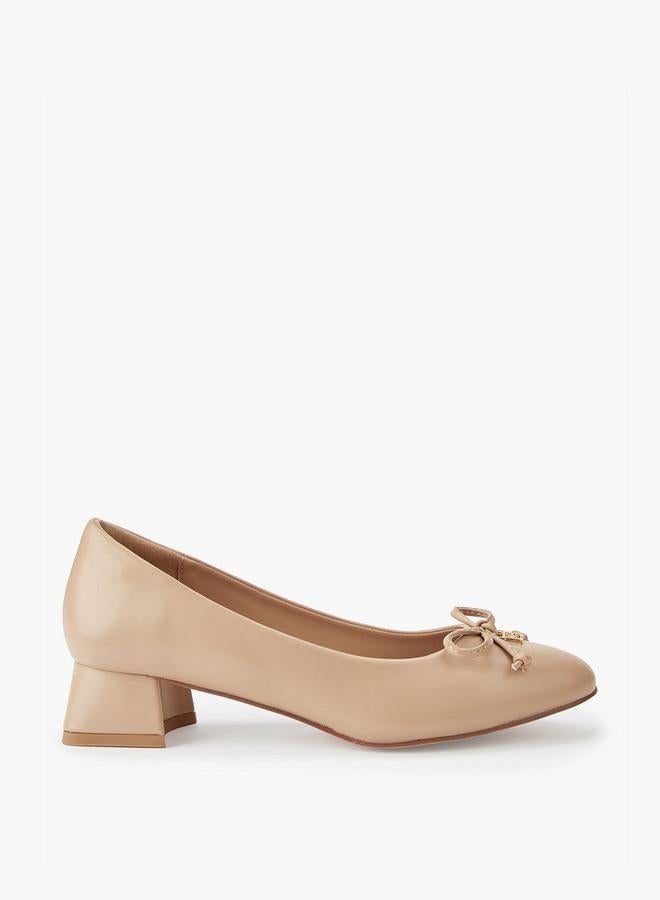 Flora Bella By Shoexpress Women's Block Heel Slip-On Shoes - Image 3