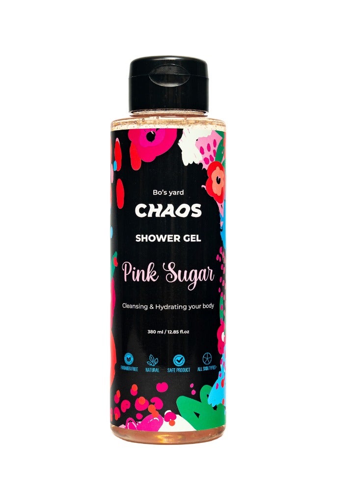 Chaos Shower Gel - Pink Sugar, 380ml
