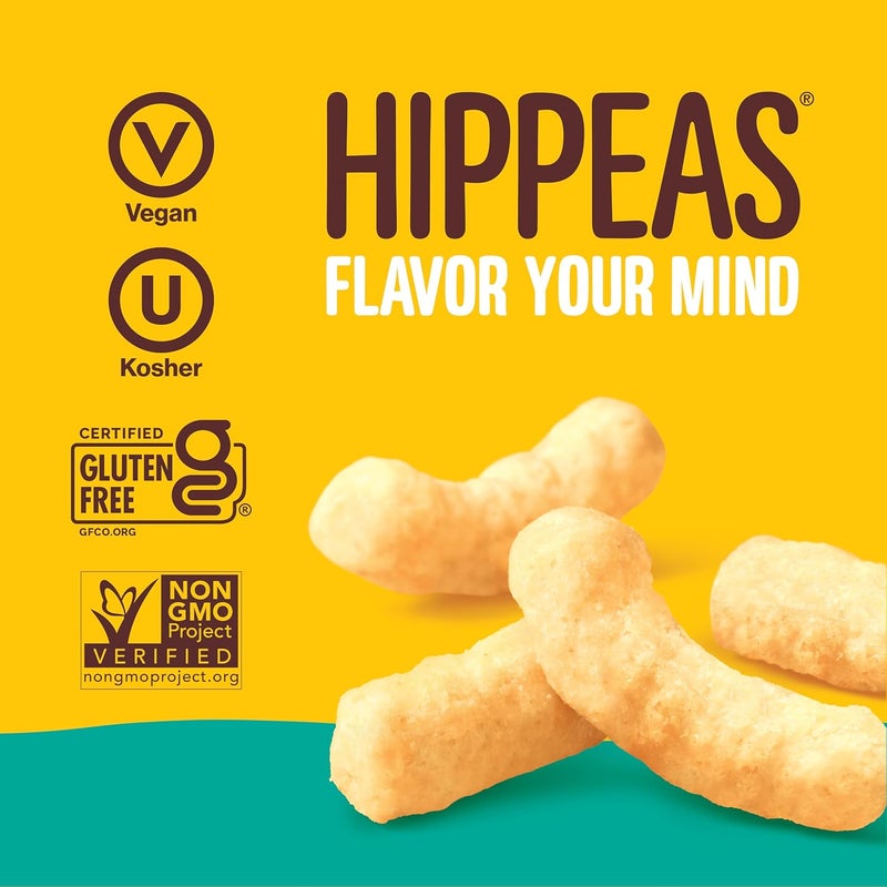 Hippeas Chickpea Puffs - Groovy White Cheddar - Image 3