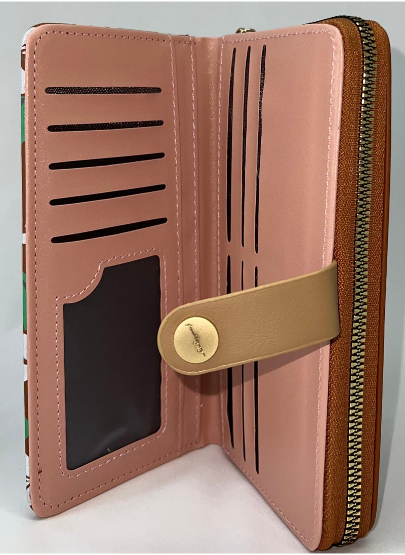 Generic - Leather Flip Stylish Wallet For Women - Image 1
