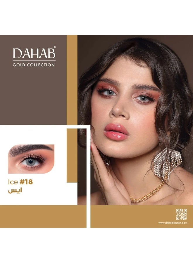 Dahab contact lenses, color (Ace) #18, for daily use - Image 2