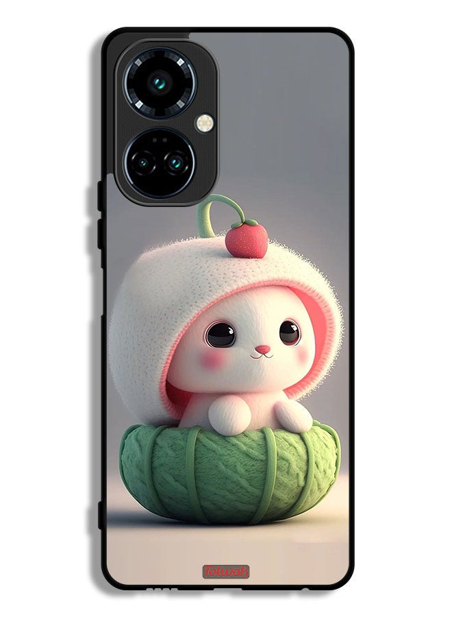 Tecno Camon 19 Pro Protective Case Cover Cute Little Rabbit