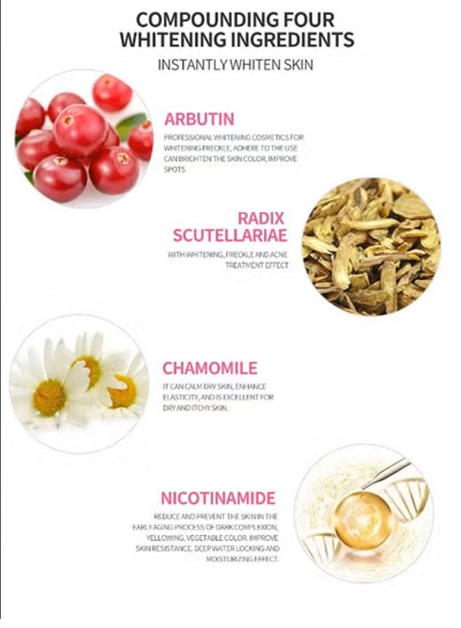 كريم ترطيب للوجه والجسم 2 قطعة، يحل محل المكياج ويُفتيح البشرة. احصلي على بشرة متساوية ومشرقة بسهولة 150 جرام * 2 - Image 3