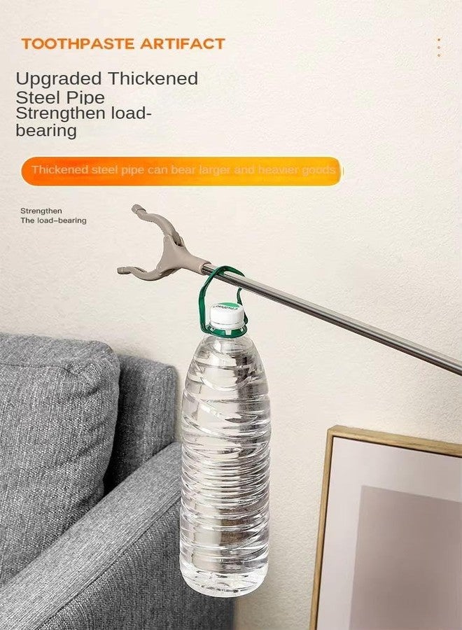 CHHELL 95CM Long Reach Grabber Tool for Trash Pickup - Heavy Duty Garbage Picker with Anti-Slip Claws, Ergonomic Handle, Steel Shaft, Strong Grip Litter Picker for Outdoor Cleanup, Garden & Household Use - Image 4