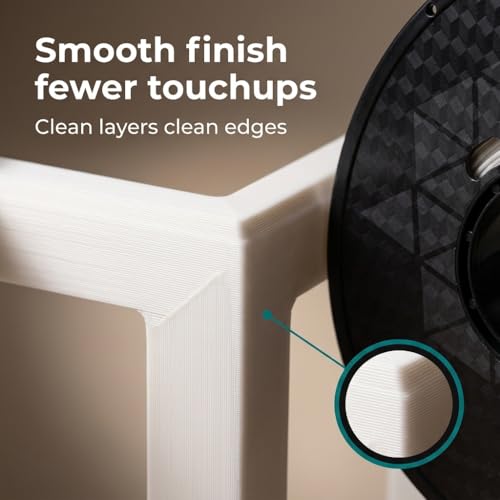 Tesseract 1.75mm PLA Premium Plus 3D Printing Filament (1 KG Spool) - White - Image 3