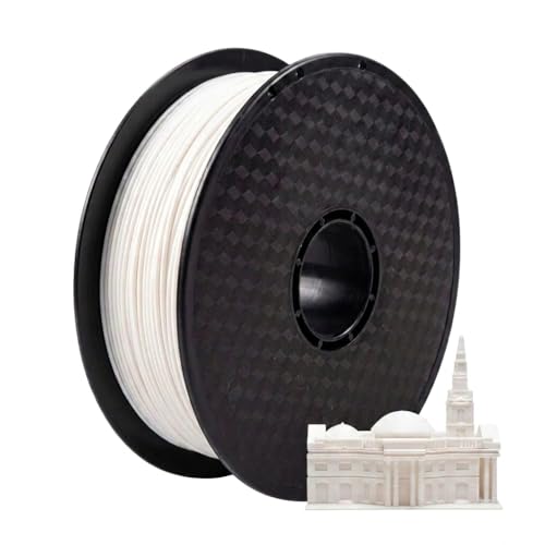 Tesseract 1.75mm PLA Premium Plus 3D Printing Filament (1 KG Spool) - White - Image 1