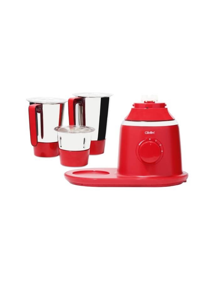 Clikon Electric Mixer Grinder 2.30L 750 W CK2286 Red - Image 2