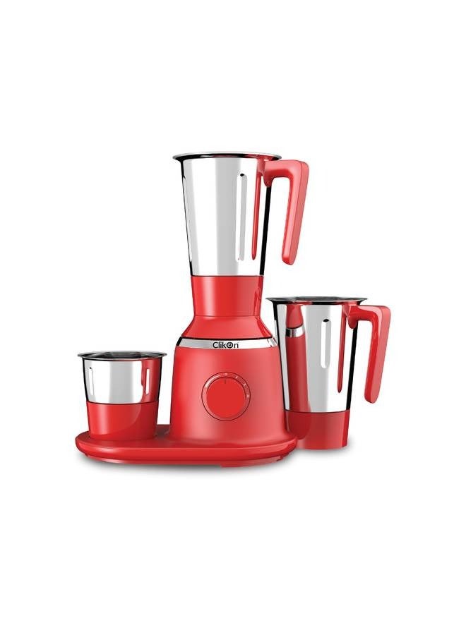 Clikon Electric Mixer Grinder 2.30L 750 W CK2286 Red - Image 1