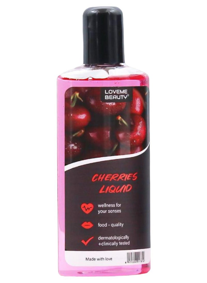 LOVEME BEAUTY CHERRIES LIQUID WELLNES FOR YOUR SENSES FOOD -QUALITY DERMATOLOGICALLY +CLINICALLY TESTED - Image 1