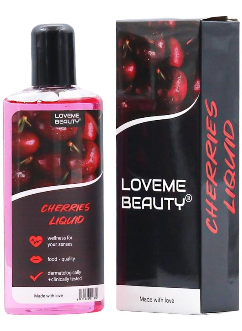 LOVEME BEAUTY CHERRIES LIQUID WELLNES FOR YOUR SENSES FOOD -QUALITY DERMATOLOGICALLY +CLINICALLY TESTED - Image 2
