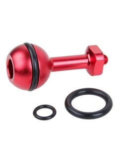 NIBEMINENT Screw Ball Mount Photography Adapter Red/Black 