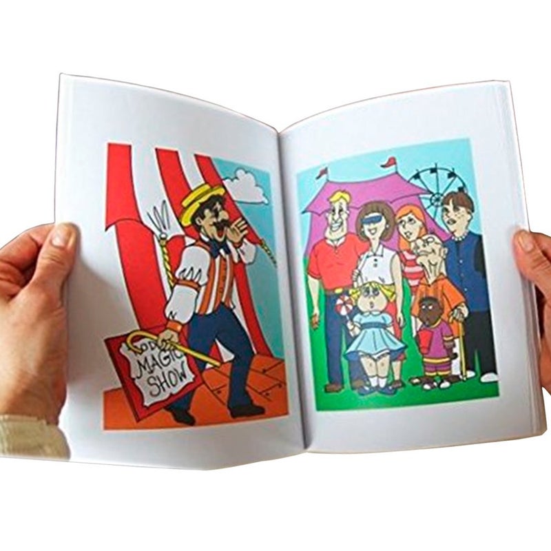 Magic Makers Magic Coloring Book Trick Magicians Choice 8.5 x 11 inches - Image 3
