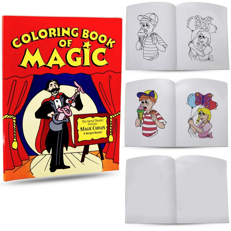 Magic Makers Magic Coloring Book Trick Magicians Choice 8.5 x 11 inches - Image 1