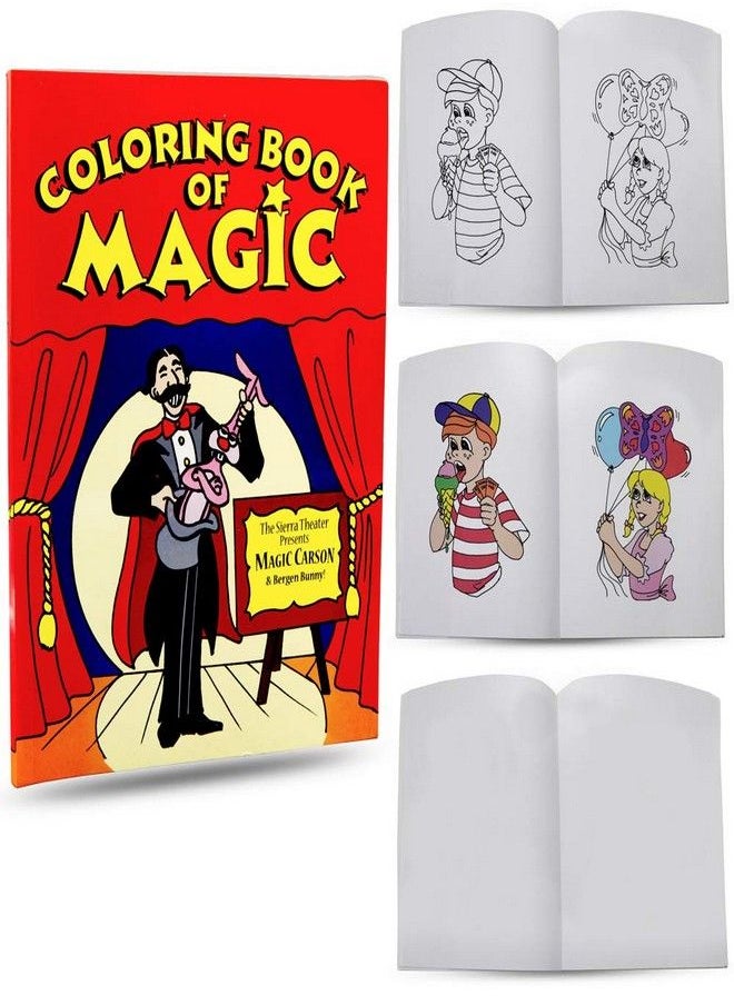 MAGIC MAKERS Magic Makers Magic Coloring Book Trick Magicians Choice 8.5 x 11 inches  - Image 1
