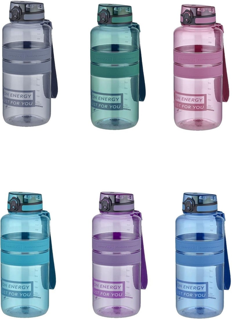 Tritan Water Flask 1500ML 1.5 Liter Mega Size Renewed Colors