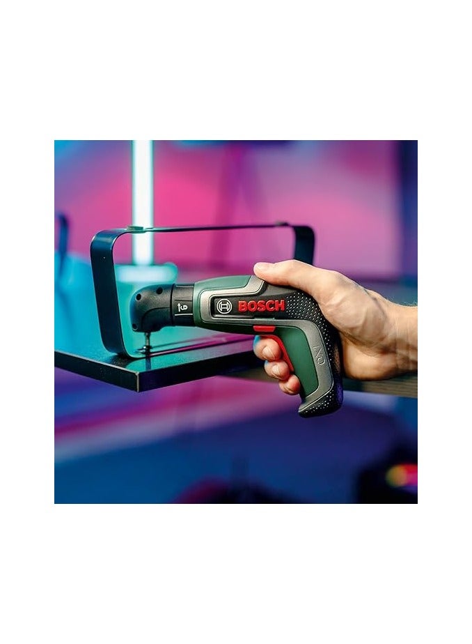 Bosch 3.6V Cordless Screwdriver with Angle Adapter – 06039E0003 - Image 2