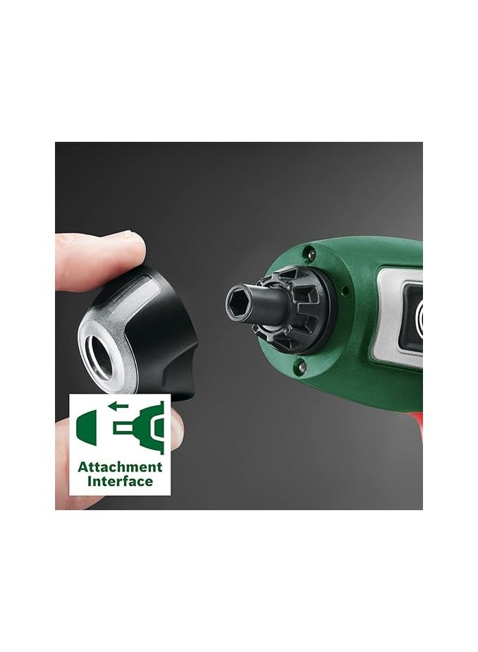 Bosch 3.6V Cordless Screwdriver with Angle Adapter – 06039E0003 - Image 5