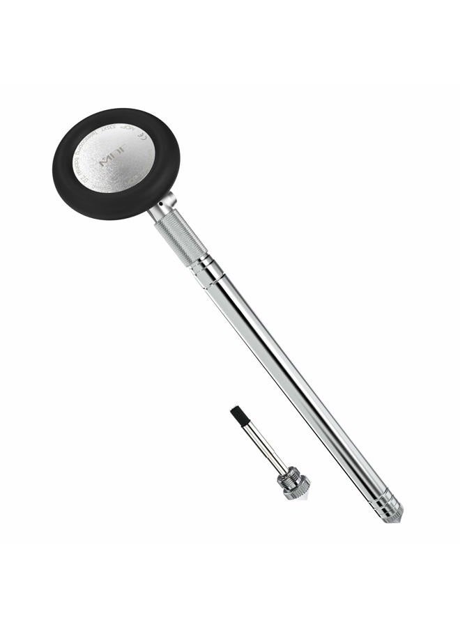 MDF Instruments Babinski Telescoping 2.0 Neurological Reflex Hammer with Built-in Brush - Black (MDF535XT-11) - Image 1
