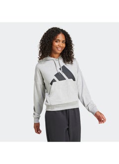 Adidas Essentials Big Logo French Terry Loose Hoodie  - Image 5