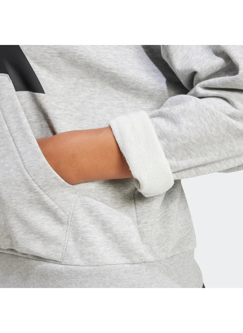 اديداس Essentials Big Logo French Terry Loose Hoodie
