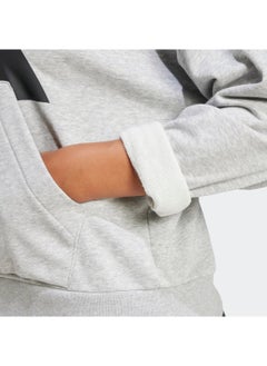 Adidas Essentials Big Logo French Terry Loose Hoodie  - Image 3