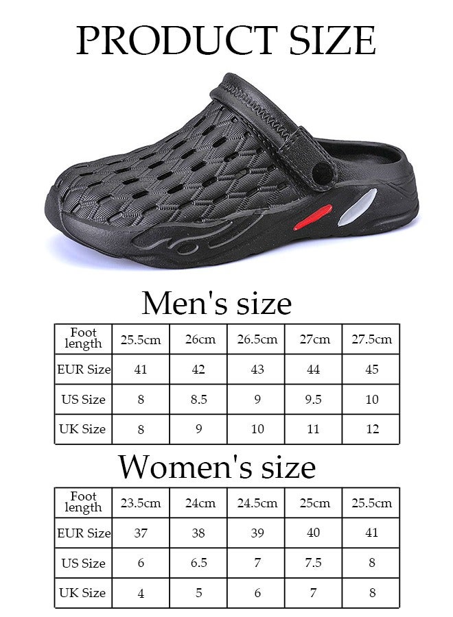 DUNISO Unisex Adult Clog Sandals Summer Sandals Lightweight Slide Sandal with Non-slip Soles Thick Sole Beach Slipper Breathable Slip-on Sandal House Flat Slipper for Pool Beach Yard Kitchen Shower - Image 2