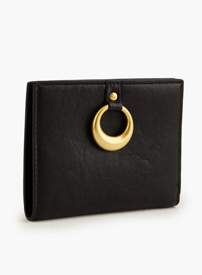 سيليست Bi-Fold Wallet With Metallic Trim