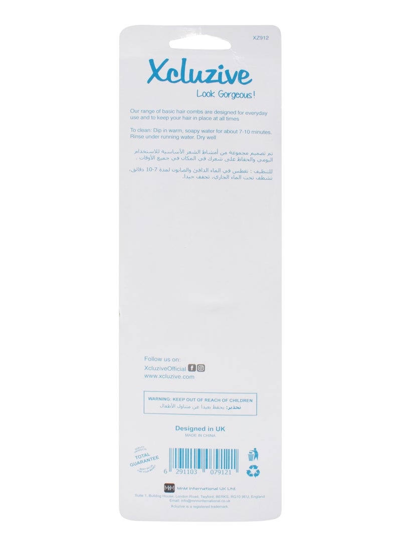 Xcluzive مجموعة أمشاط تصفيف الشعر X/Z العائلية - 6 قطع - Image 3