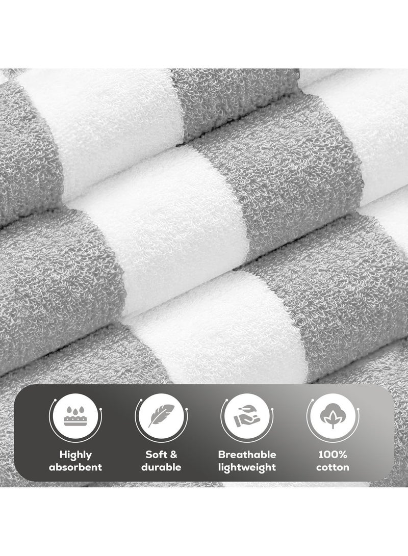 Bliss Casa 76×160 cm Large Beach Towel – Rich Cotton, Soft, Quick-Dry, Absorbent & Sand-Resistant. Ideal oversized towel for beach, pool, travel & outdoor use - Image 4