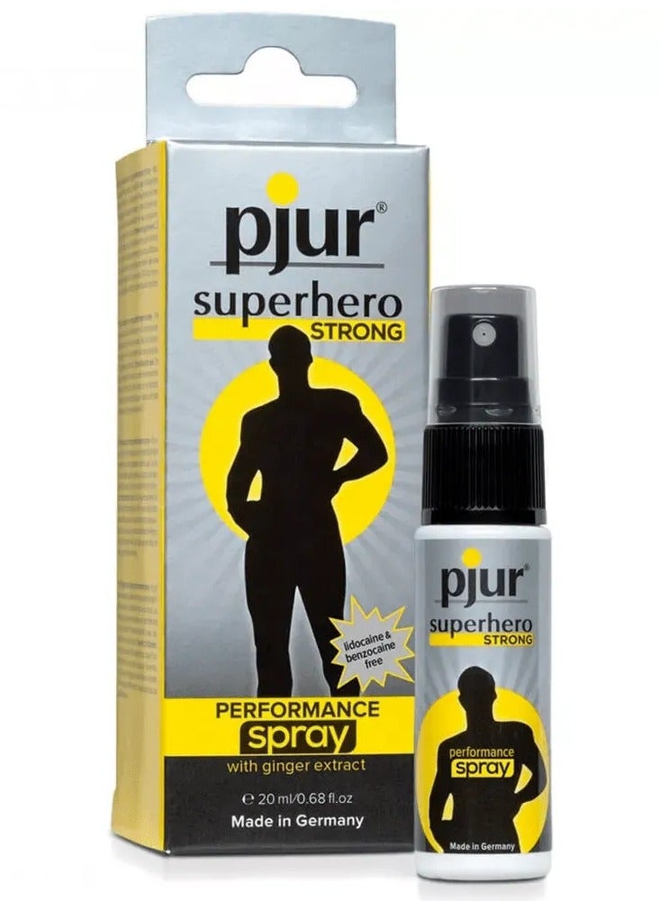 Super Hero Strong Men Skin Mist with Ginger Extract