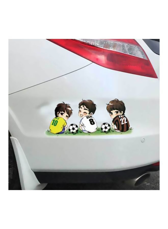 NIBEMINENT Decorative Football Cartoon Car Sticker - Image 2