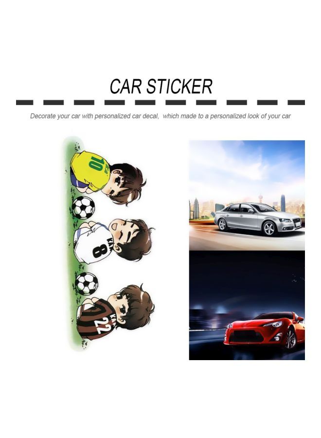 NIBEMINENT Decorative Football Cartoon Car Sticker - Image 3