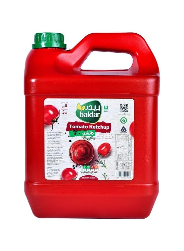 Baidar Tomato Ketchup Gallon, 5 Kg