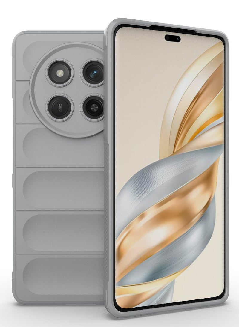 Phone case cover Magic Shield TPU + Silicone Shockproof Phone Case For   Honor X9C / Honor X60 Pro (Grey) - Image 1