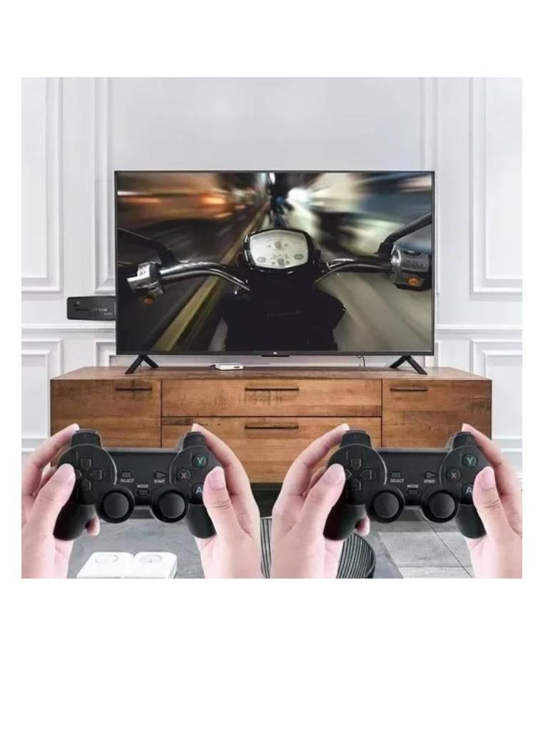 وحدة تحكم ألعاب الفيديو اللاسلكية Hdmi 64 جيجابايت مع 10000 لعبة - Image 2