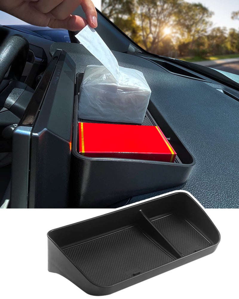 Jaronx Compatible with Toyota RAV4 Dash Organizer 2025 2024 2023 2022 2021 2020 8 Screen Dashboard Organizer Tray for Toyota RAV4 Accessories